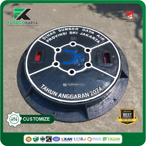 MANHOLE DINAS SUMBER DAYA AIR JAKARTA 2