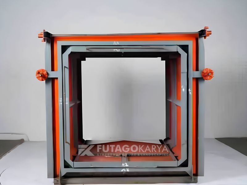 Cetakan Gorong Gorong Kotak