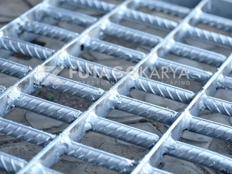 steel grating galvanis