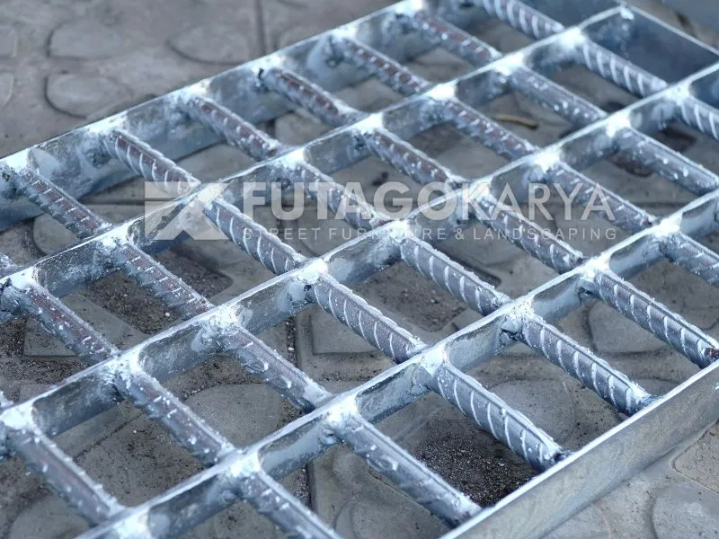 steel grating galvanis