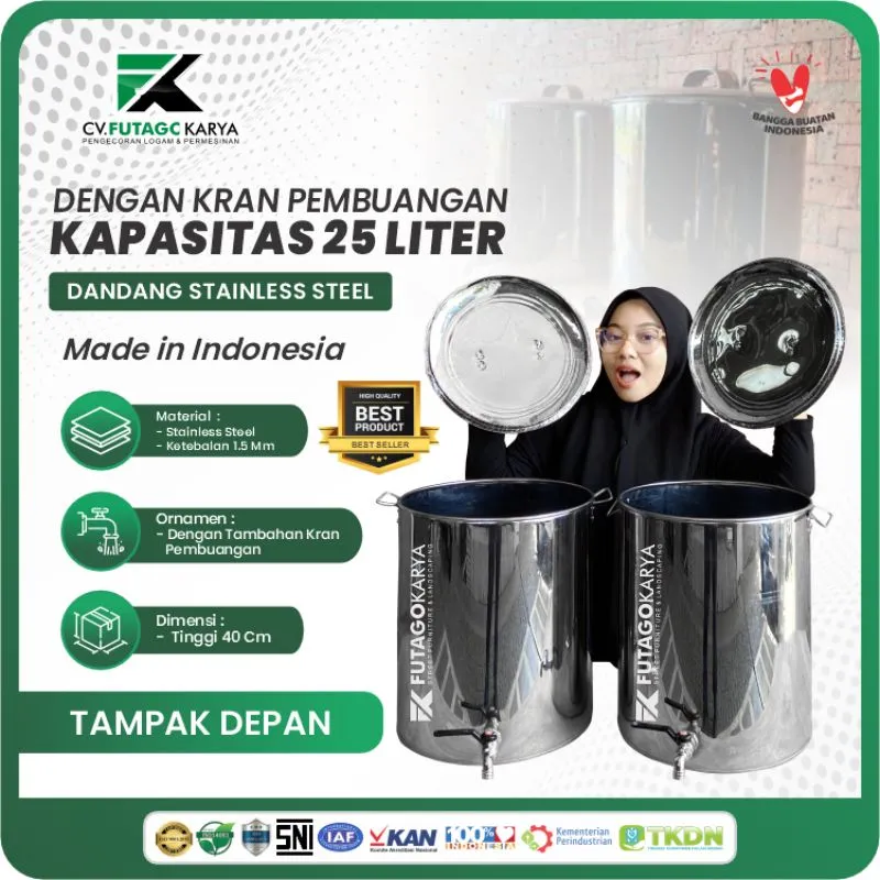 Dandang stainless