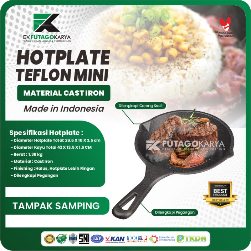 Hotplate Teflon Mini