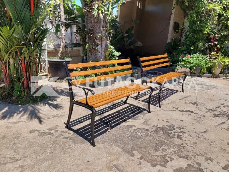 Bangku taman minimalis 2