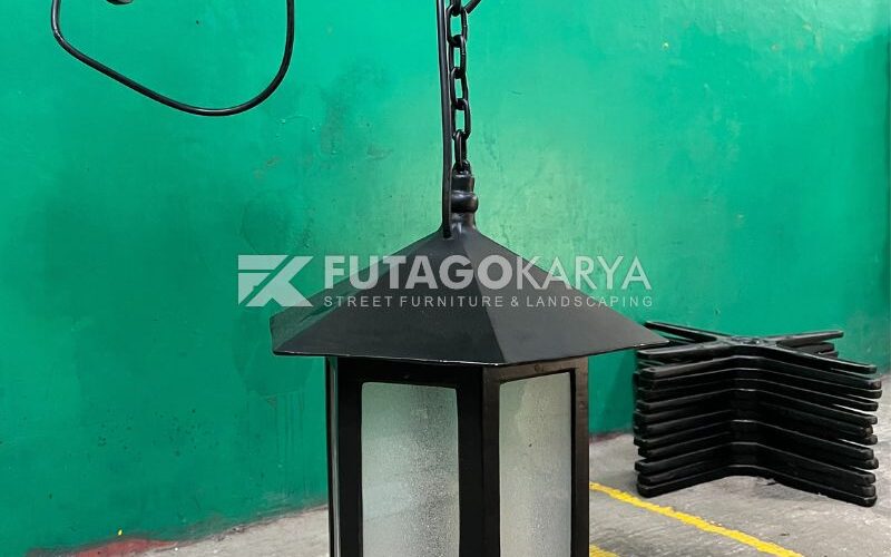 Lampu dinding taman minimalis