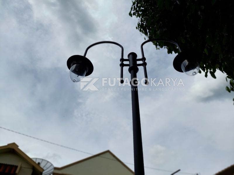 Tiang Lampu Jalan Minimalis