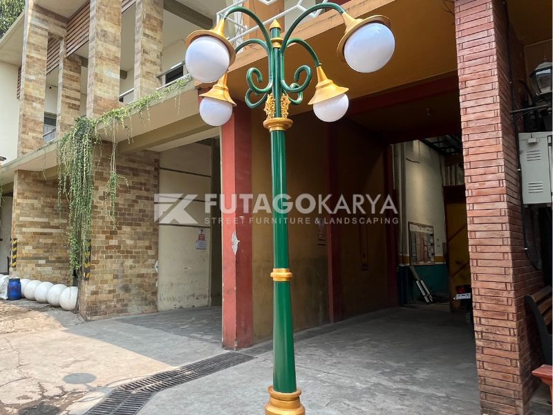 jual tiang lampu taman minimalis