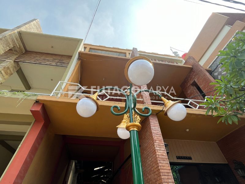 jual tiang lampu taman minimalis