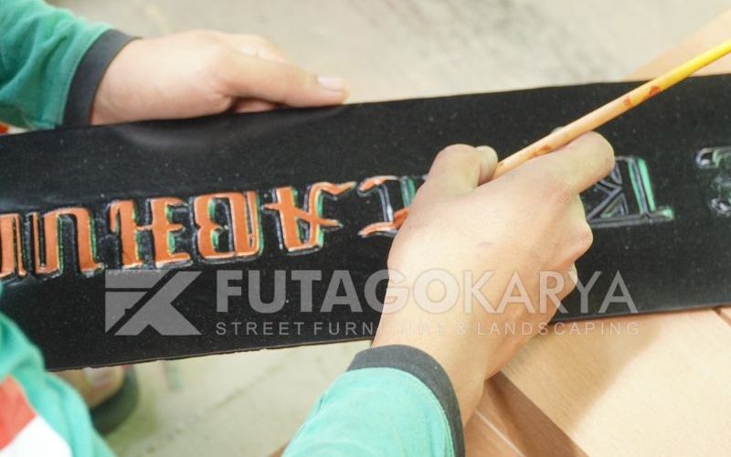 Jasa Pembuatan Tiang Papan Nama Jalan