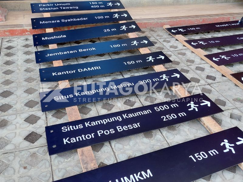 Tiang Papan Nama Jalan