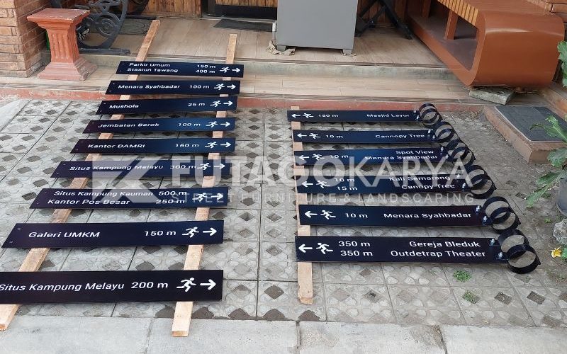 Tiang Papan Nama Jalan