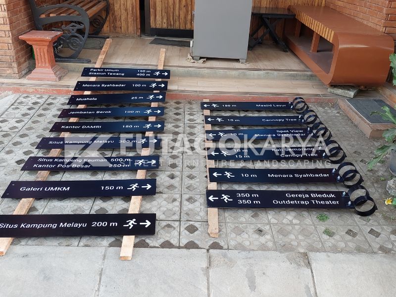 Tiang Papan Nama Jalan