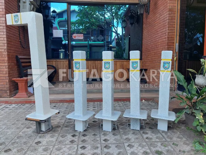 Apa Itu Bollard Ramah Pejalan Kaki?