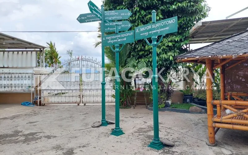 Tiang Papan Nama Jalan