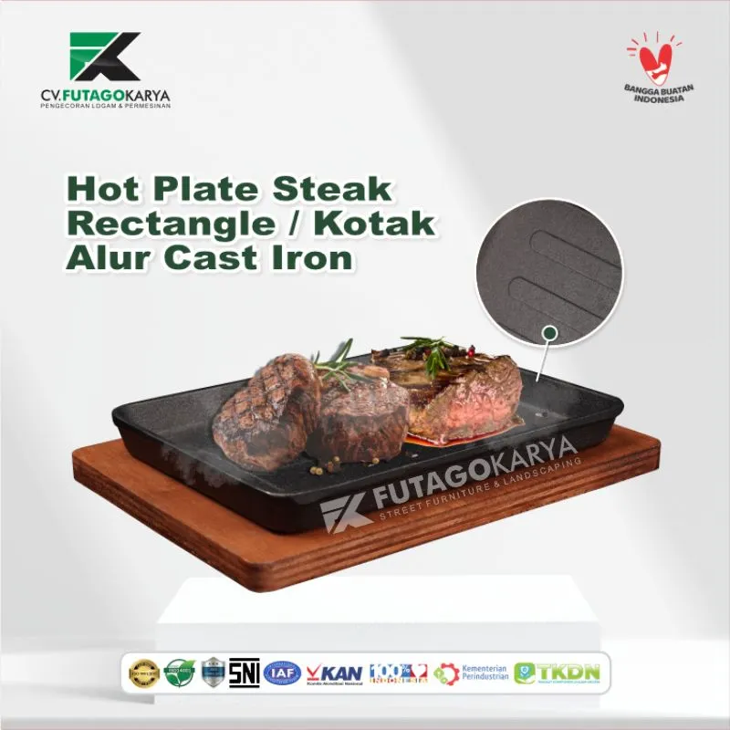 Hot Plate Steak Kotak