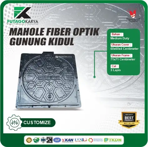 MANHOLE fiber optik gunung kidul
