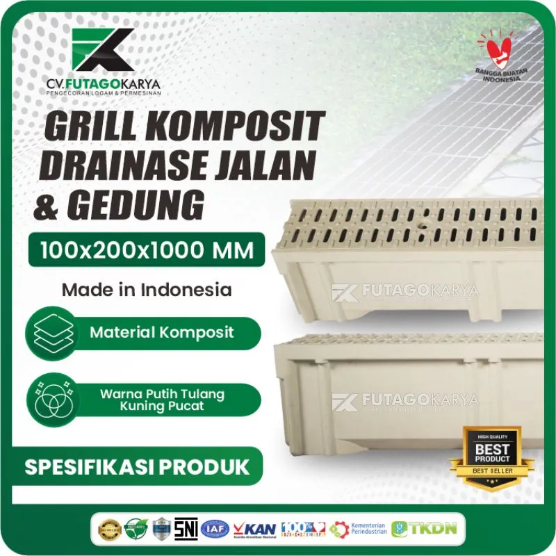 Grill Komposit 100X200