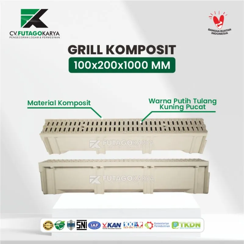 Grill Komposit 100X200 (4)