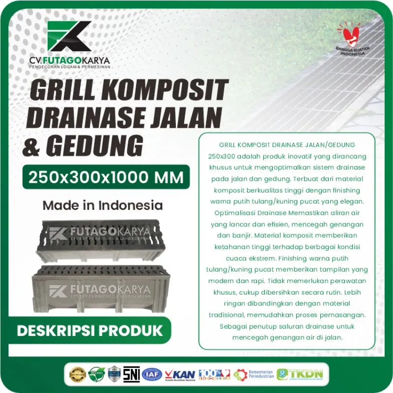 Grill Komposit 250x300