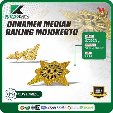 Ornamen Median Railing