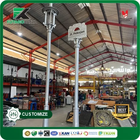 Papan Nama Cor Aluminium Casting Pekojan