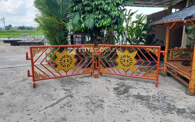 Pagar Besi Tempa Klasik