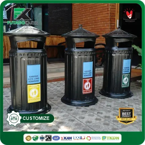 TEMPAT SAMPAH KOTA LAMA SEMARANG 1