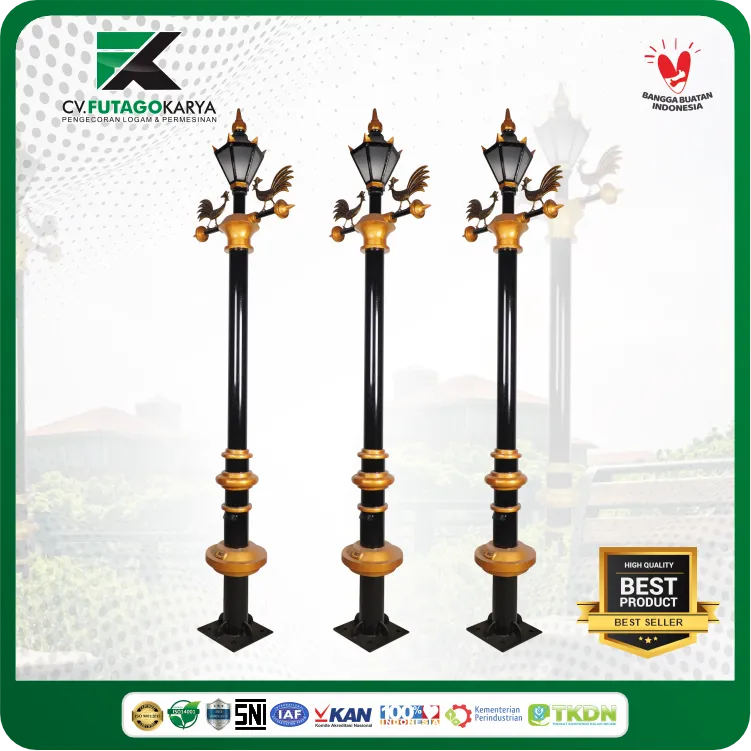 TIANG LAMPU BANYUMAS NO WM FTG 3