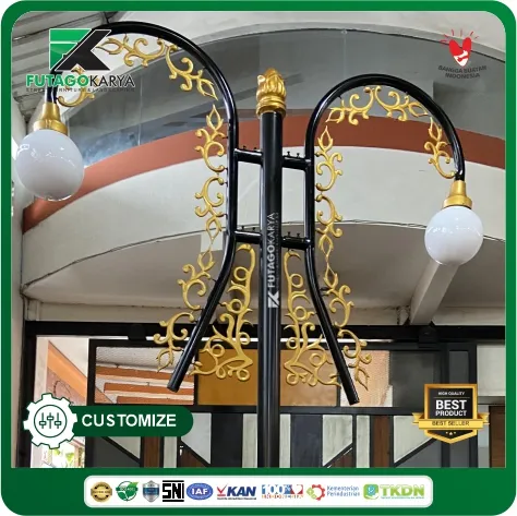 Tiang Lampu Riau Tipe 1