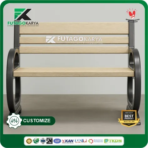 Kursi Taman Komposit 001