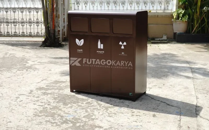 Tempat Sampah Besi Industri & Pabrik