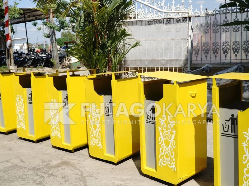 Durabilitas Tong Sampah dari Besi untuk Penggunaan Harian