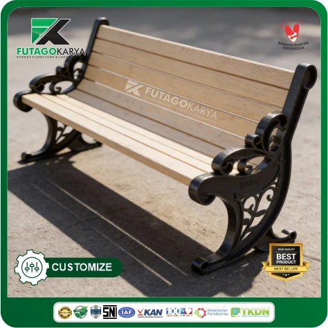 Kursi Taman Komposit Type 10 4