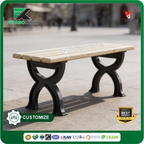 Kursi Taman Komposit Type 9