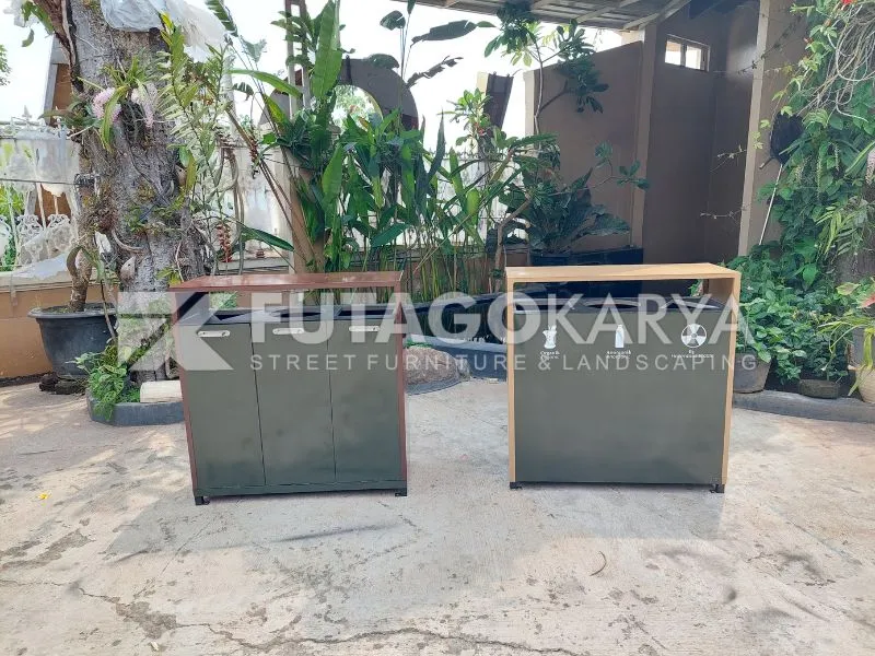 Keunggulan Tempat Sampah Kotak Besi untuk Area Publik-Industri