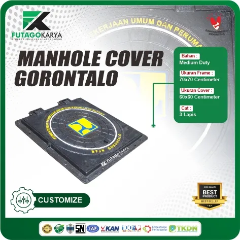 MANHOLE COVER UD KARUNIA GORONTALO