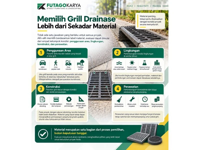 Memilih grill itu bukan hanya dari material saja 
