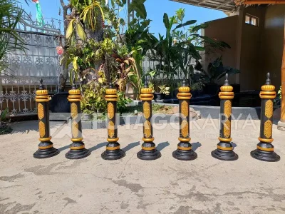 Bollard pelindung pejalan kaki (2) Bollard pelindung pejalan kaki