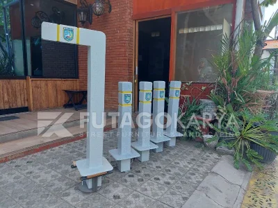 Bollard untuk Jalur Pedestrian