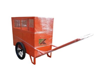 Gerobak Sampah Dorong besi kokoh