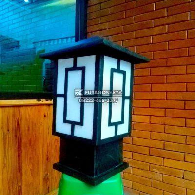 Lampu Taman Istimewa Gaya Jepang