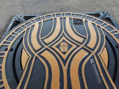 manhole besi cor