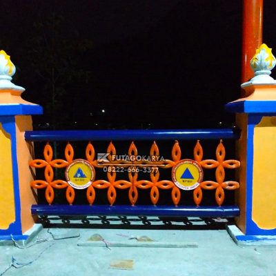 Ornamen Pagar Jalan Kabupaten Bantul1