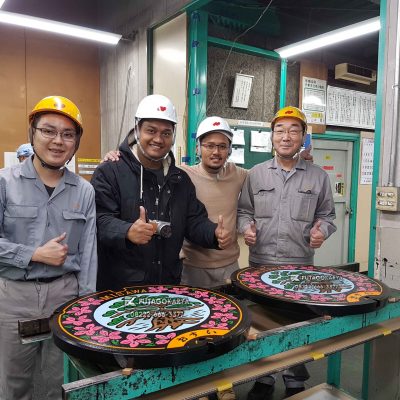 Survey Manhole Cover Drainase Jepang