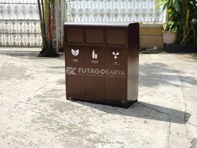 Tempat Sampah Besi Industri & Pabrik