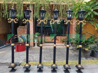 Tiang Lampu Jalan Klasik dan unik