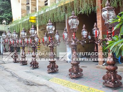 Tiang Lampu Jalan Padang antik Tiang Lampu Jalan Padang antik