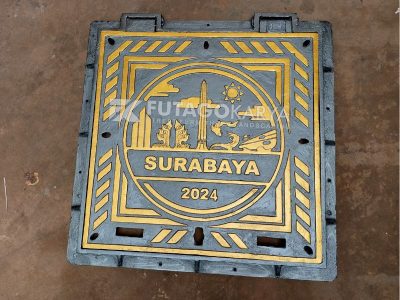 Tutup Manhole Drainase Besi