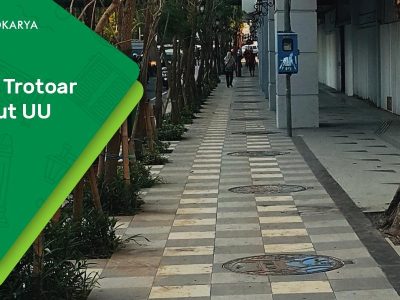 Fungsi Trotoar Menurut Undang-Undang