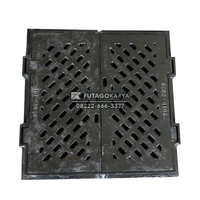 Grill Saluran Air Dua Pintu