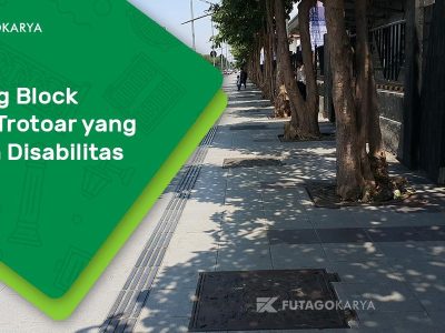 guiding block trotoar ramah disabilitas